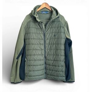 Polo by Ralph Lauren OliveGreen Quilted Hooded Jacket